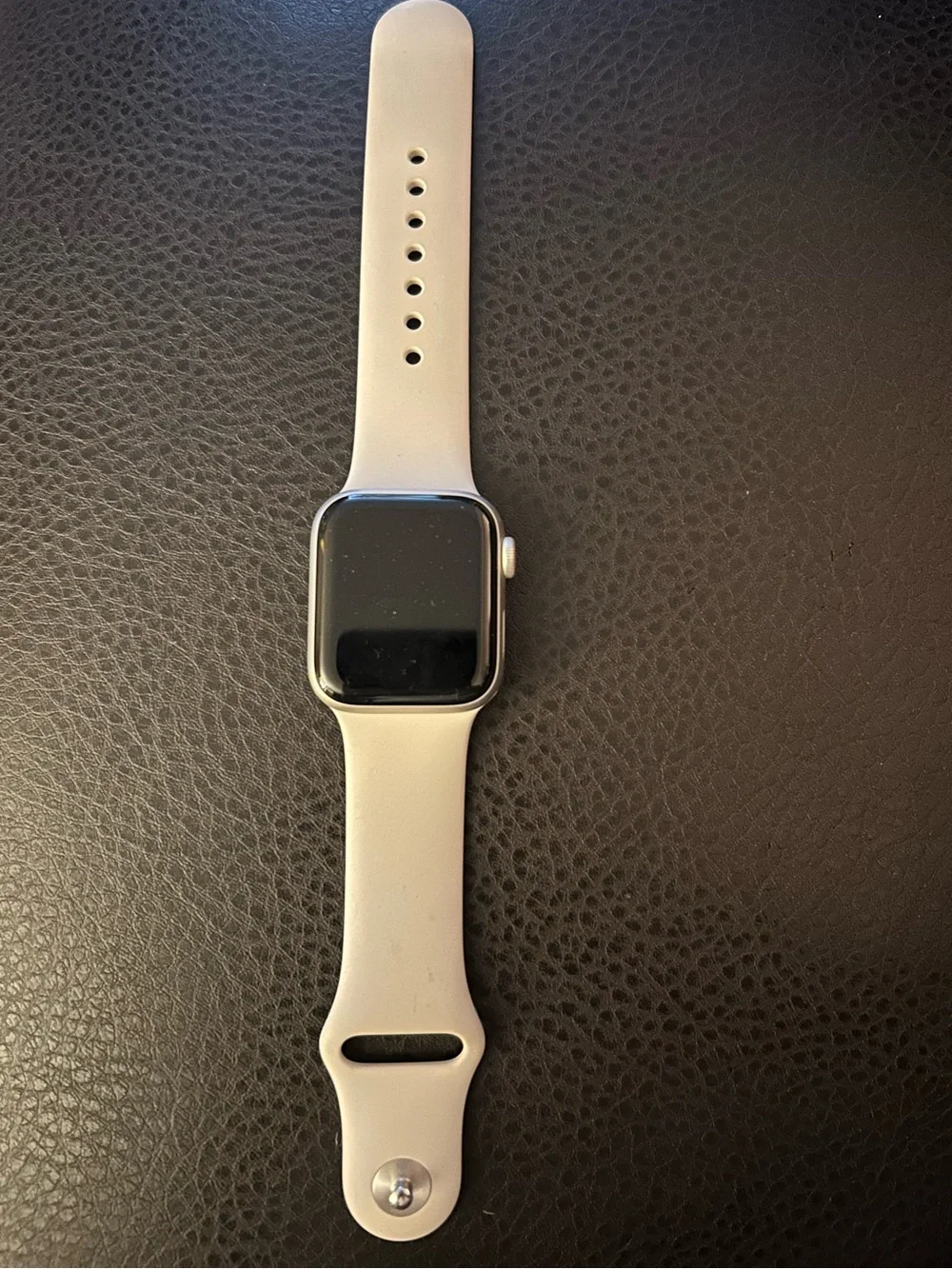 Apple White Smartwatch with White Sport Band